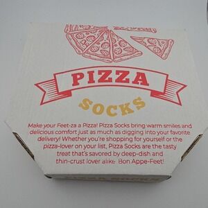 New In Box -‎ Pizza Pizza Socks 4 Pair